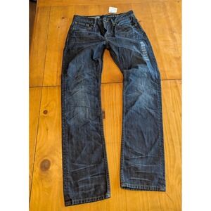 Gap 1969 Slim Fit Jeans Mens 29x30 Dark Wash Denim Low Rise New NWT